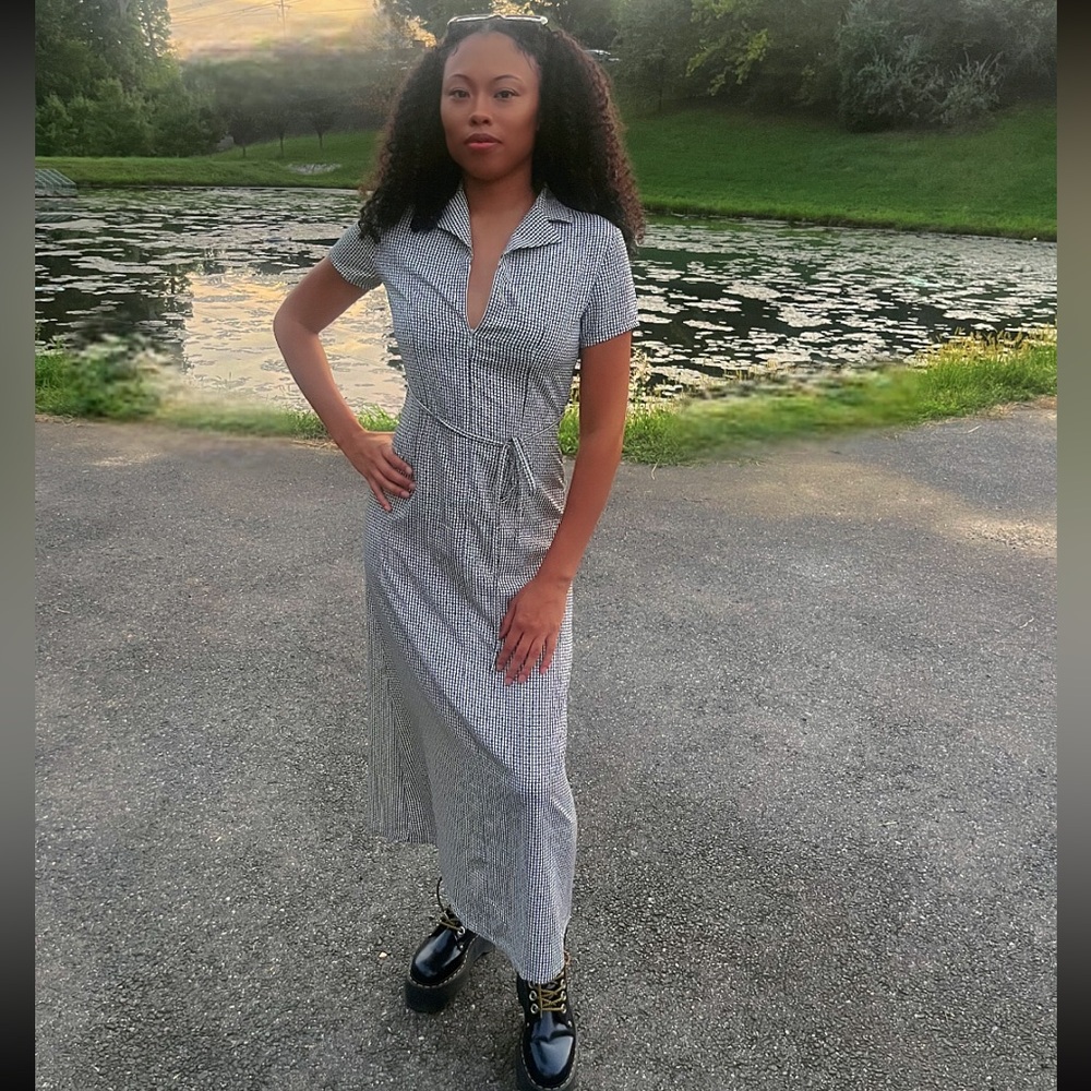 ❤️VTG 1980s Ankle Length Dress